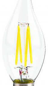 Cata CT-4062 4W Led Filament Kıvrık Buji Ampul Günışığı